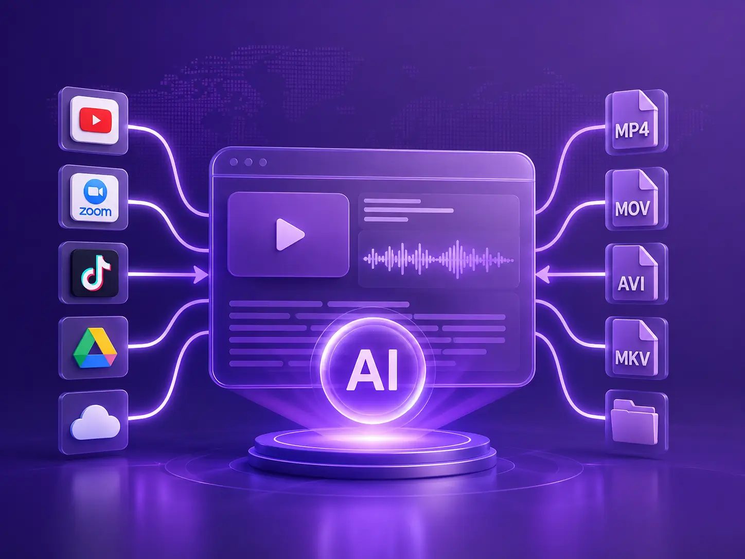 Supports Multi-Platform & Multi-Format Video Input
